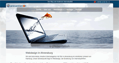 Desktop Screenshot of e-presentation.de