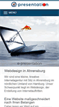 Mobile Screenshot of e-presentation.de